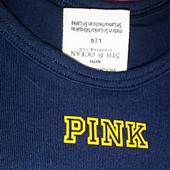 Victoria's Secret WV blue & yellow snap bodysuit - Picture 5 of 8